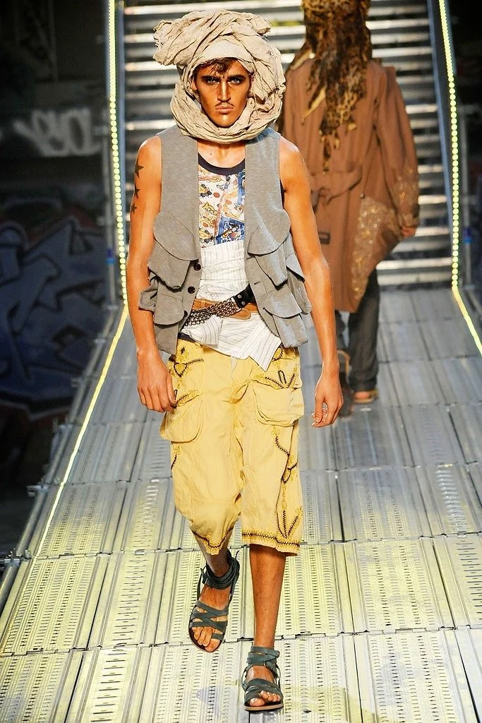 John Galliano S/S 2010 layered vest — JAMES VELORIA